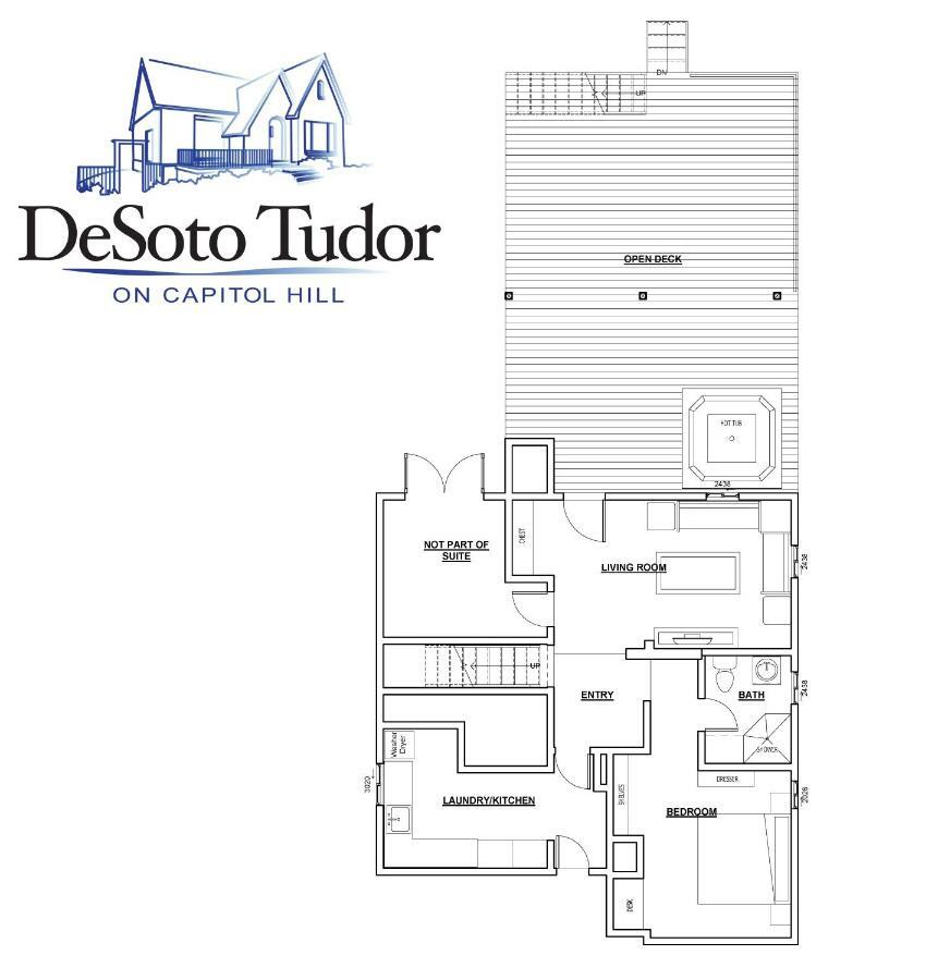 Desoto Tudor On Capitol Hill Salt Lake City Kültér fotó